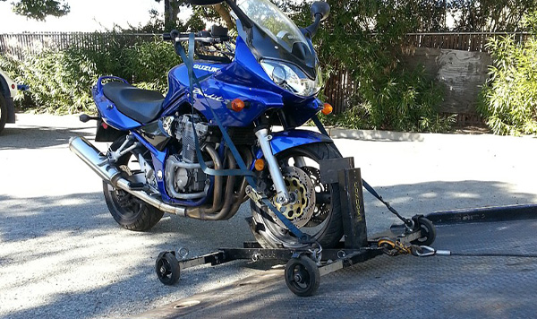 Motorcycle towing in Houston, TX